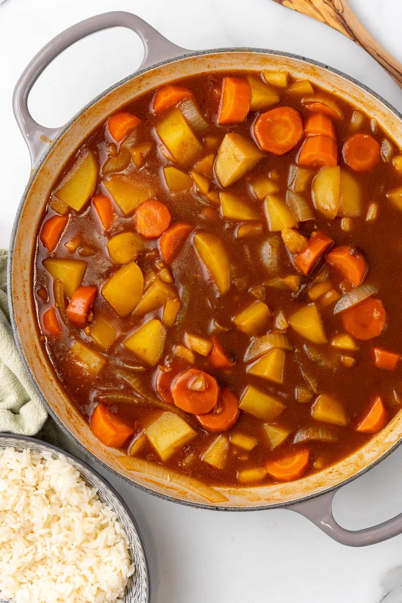 vegan Japanese curry