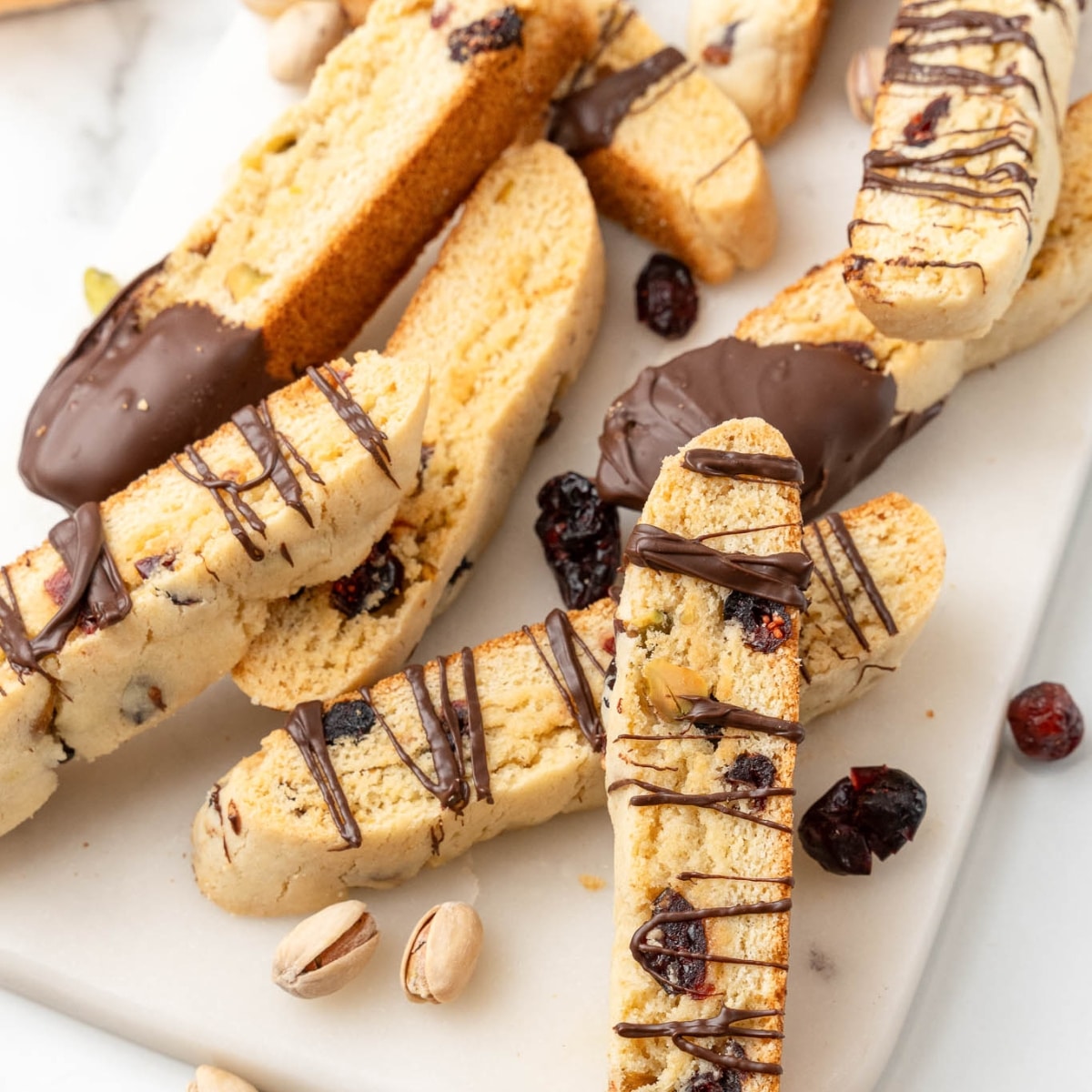 Cranberry Pistachio Biscotti – Oh My Veggies