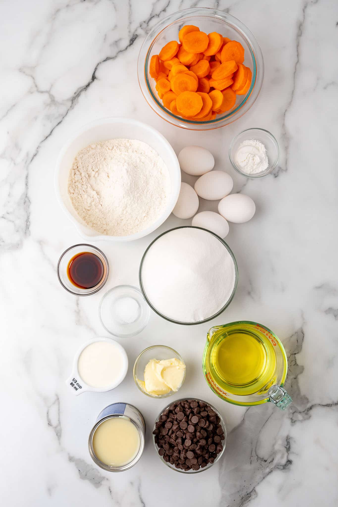 Carrot cake Bolo de cenoura