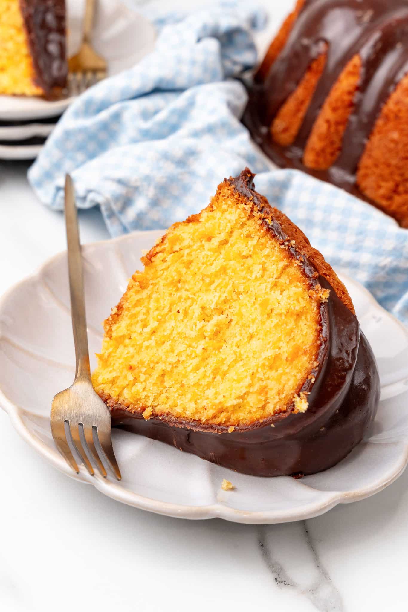 Carrot cake Bolo de cenoura